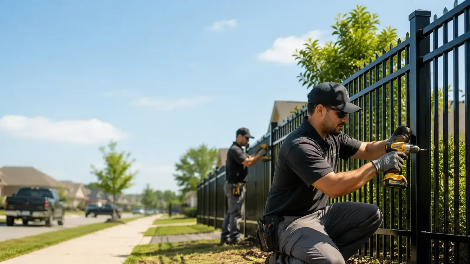 Metal Fence Installation in Garfield, KY